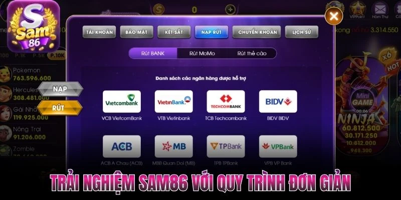Trải nghiệm SAM86 với quy trình đơn giản Trải nghiệm SAM86 với quy trình đơn giản